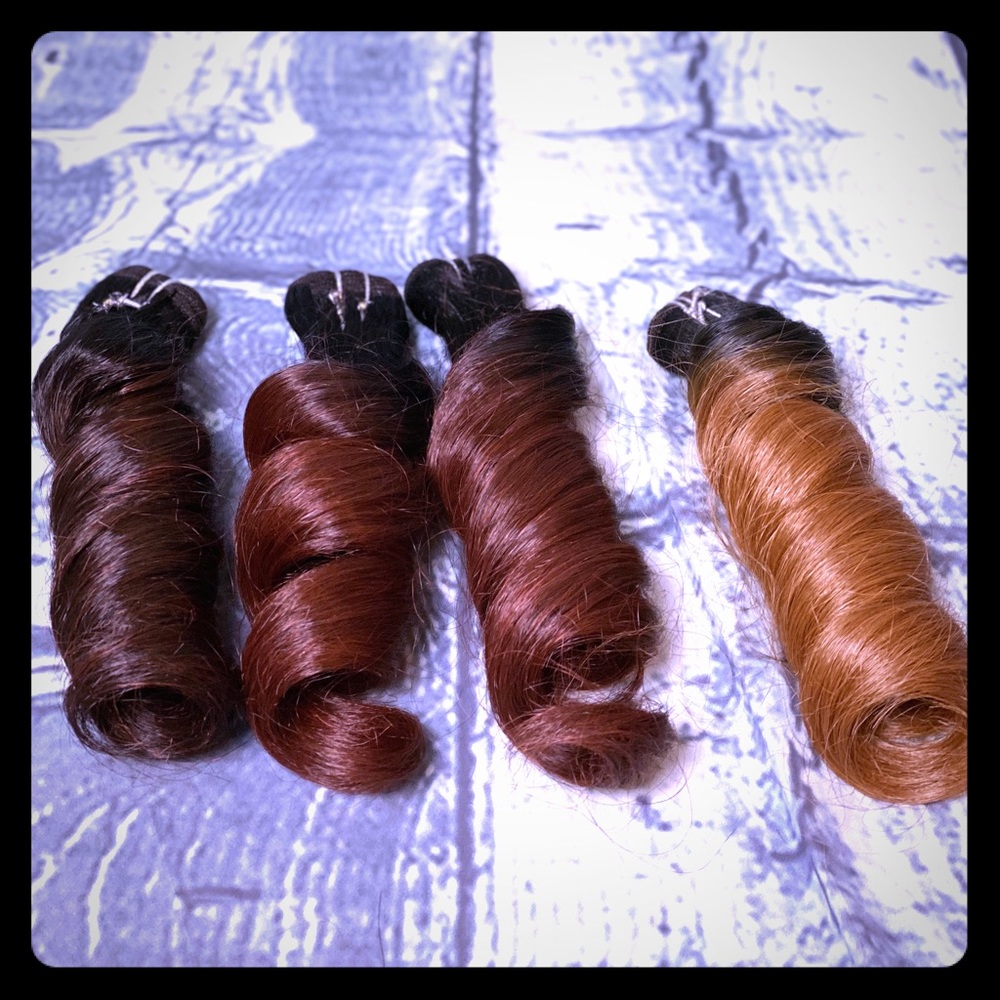Hair extension bundles
